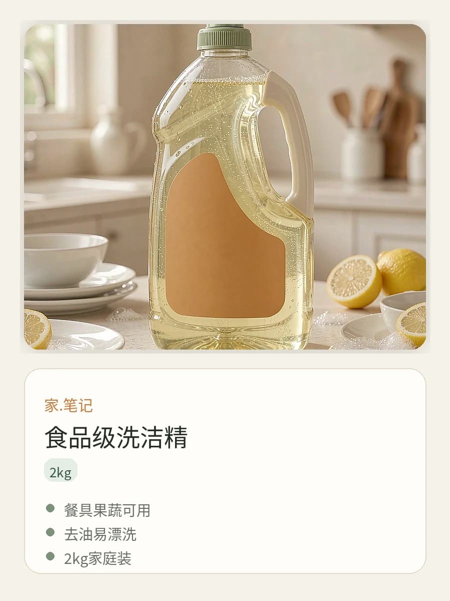 食品级洗洁精卖点详情