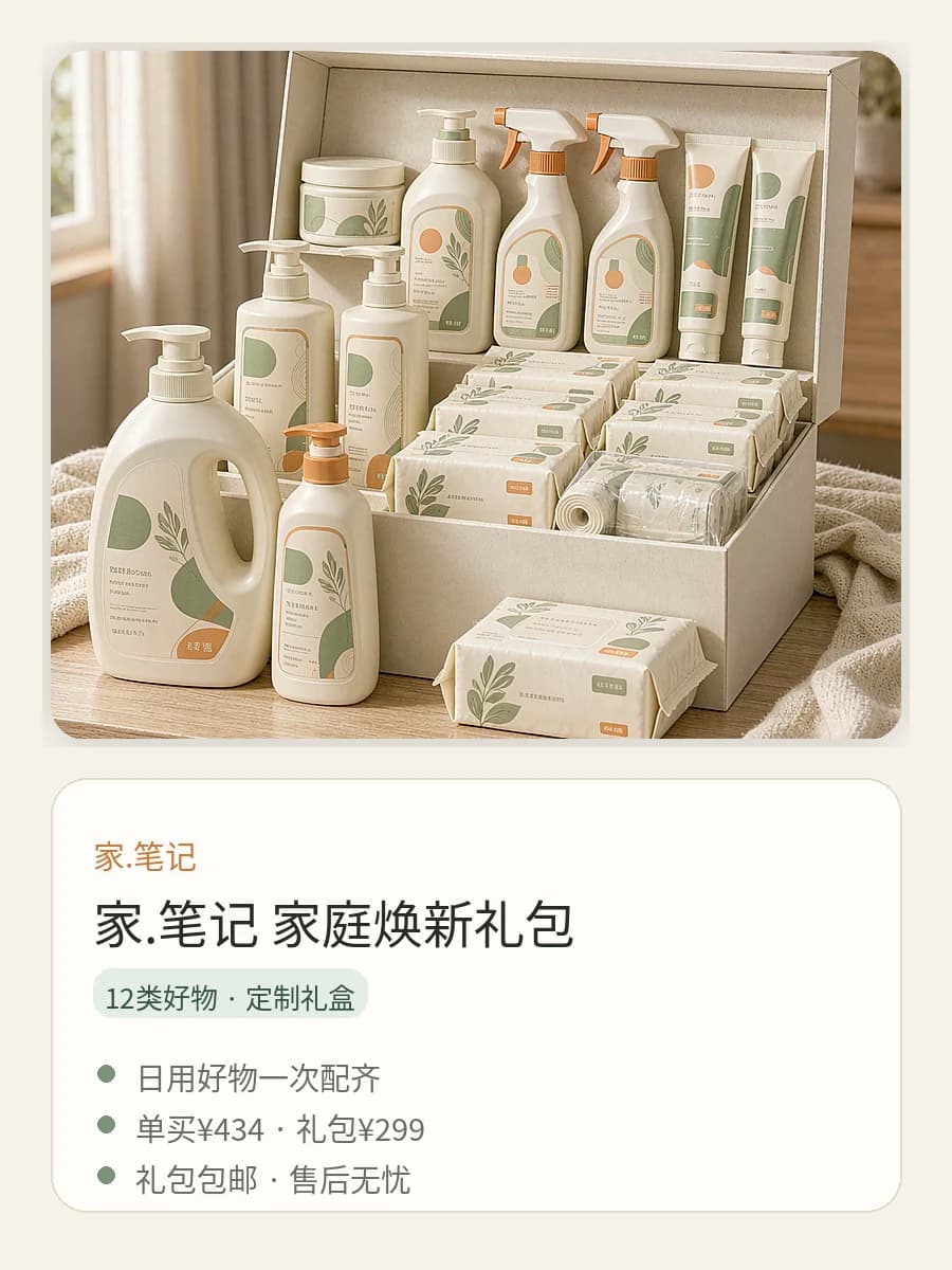家庭焕新礼包详情
